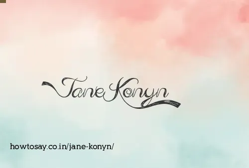 Jane Konyn