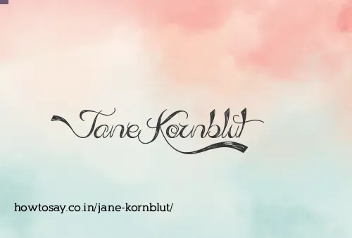 Jane Kornblut