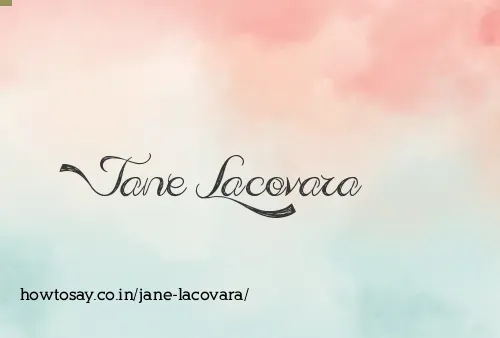 Jane Lacovara