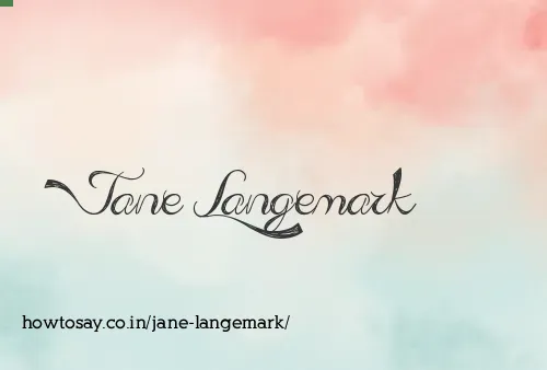 Jane Langemark