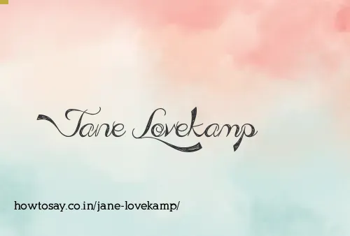 Jane Lovekamp