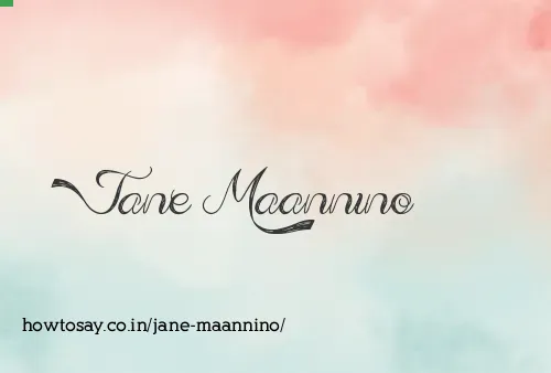 Jane Maannino