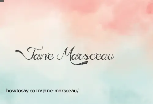 Jane Marsceau