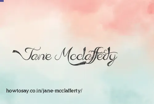 Jane Mcclafferty