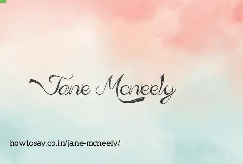 Jane Mcneely