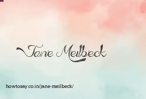 Jane Meilbeck