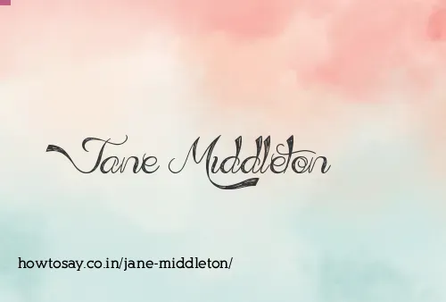 Jane Middleton