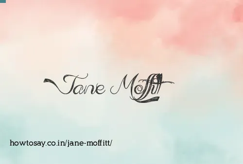 Jane Moffitt