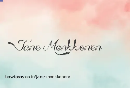 Jane Monkkonen