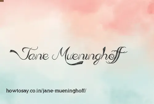 Jane Mueninghoff