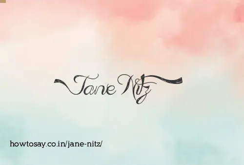 Jane Nitz