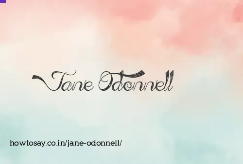 Jane Odonnell