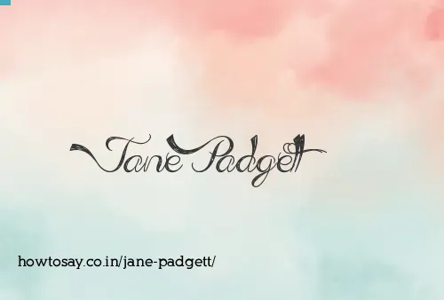 Jane Padgett