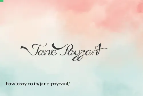 Jane Payzant