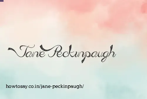 Jane Peckinpaugh