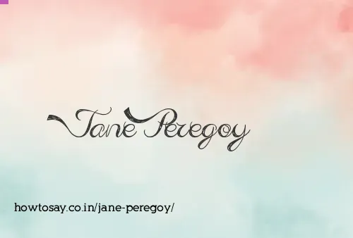 Jane Peregoy