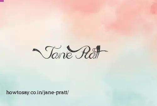 Jane Pratt