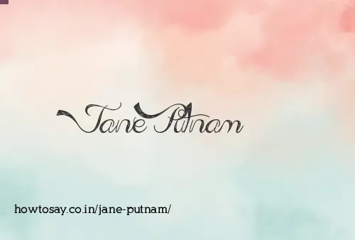 Jane Putnam