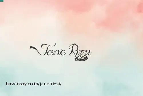 Jane Rizzi
