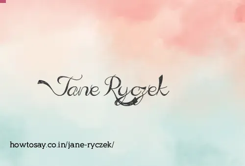 Jane Ryczek