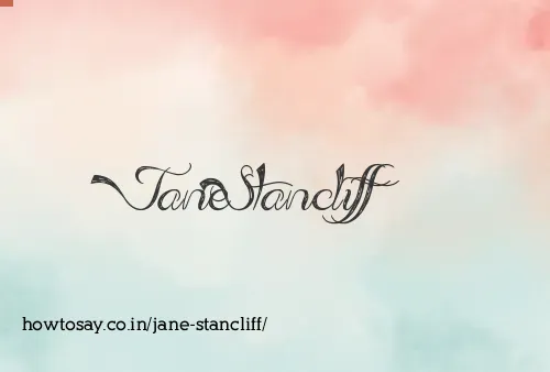Jane Stancliff