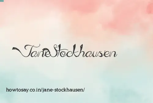 Jane Stockhausen