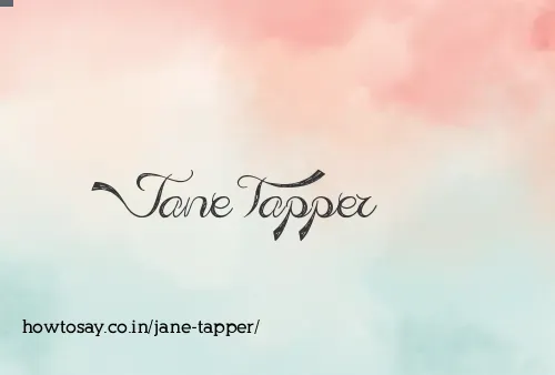 Jane Tapper