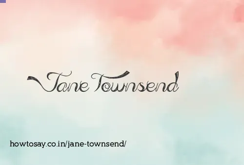 Jane Townsend