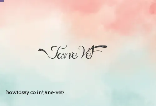 Jane Vet