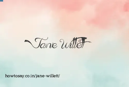 Jane Willett