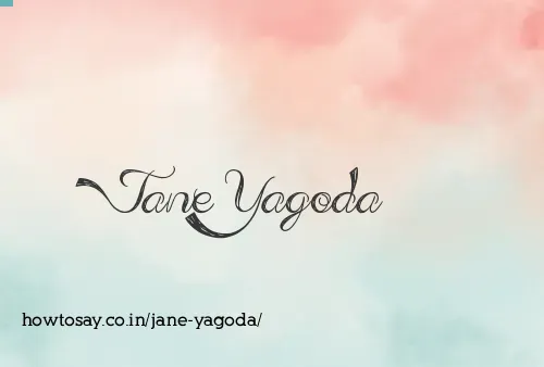 Jane Yagoda