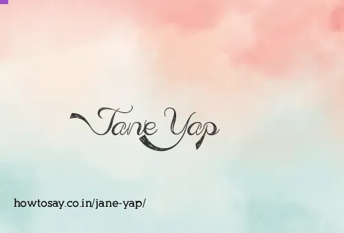 Jane Yap