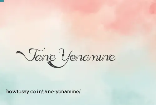 Jane Yonamine