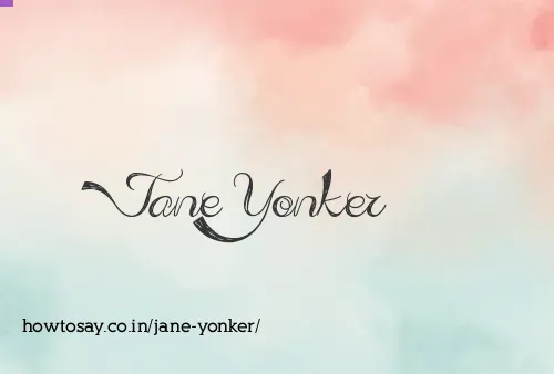Jane Yonker