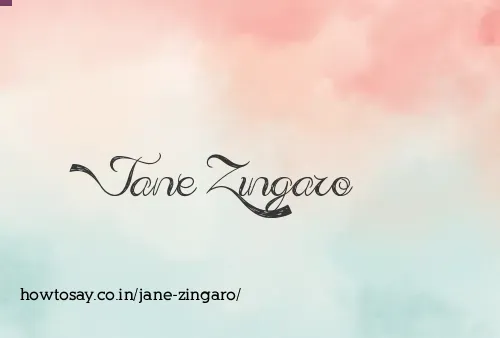 Jane Zingaro
