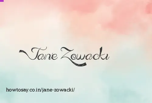 Jane Zowacki