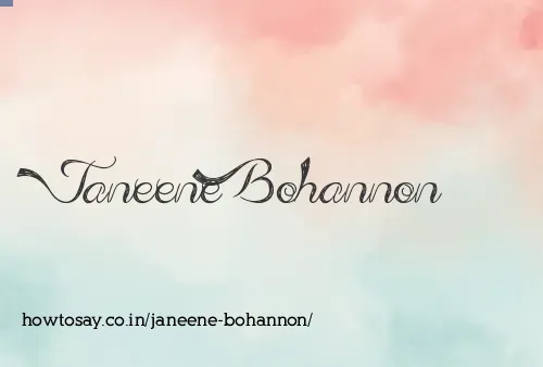 Janeene Bohannon