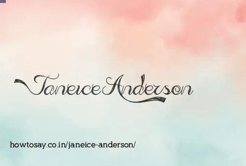 Janeice Anderson