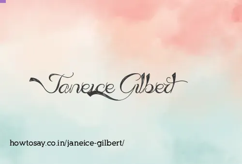 Janeice Gilbert