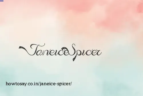 Janeice Spicer