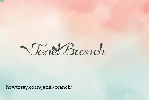 Janel Branch