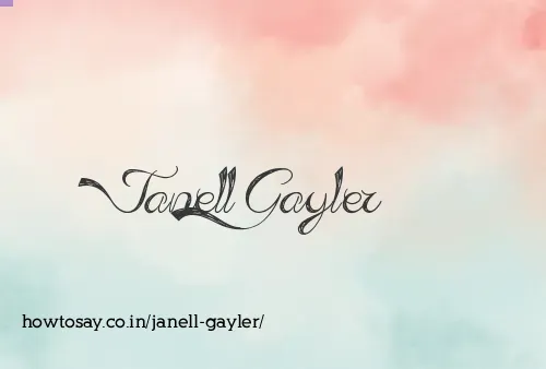 Janell Gayler