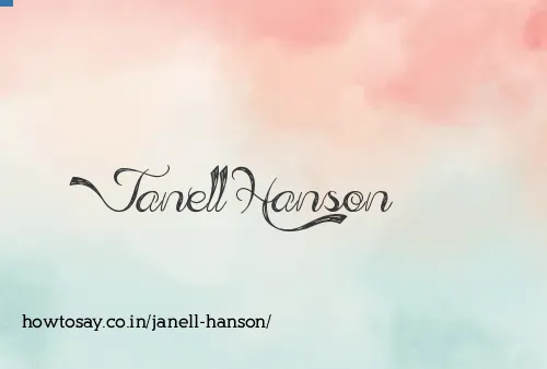 Janell Hanson