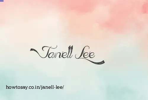 Janell Lee