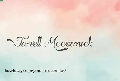 Janell Mccormick