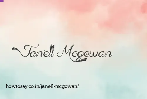 Janell Mcgowan