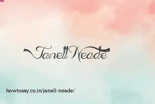 Janell Neade