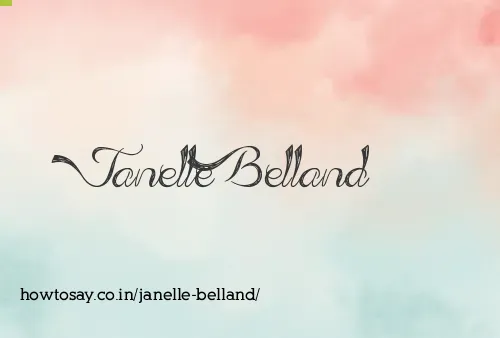 Janelle Belland