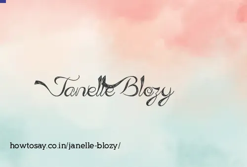Janelle Blozy