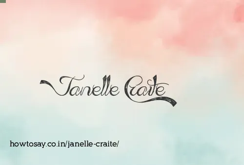 Janelle Craite